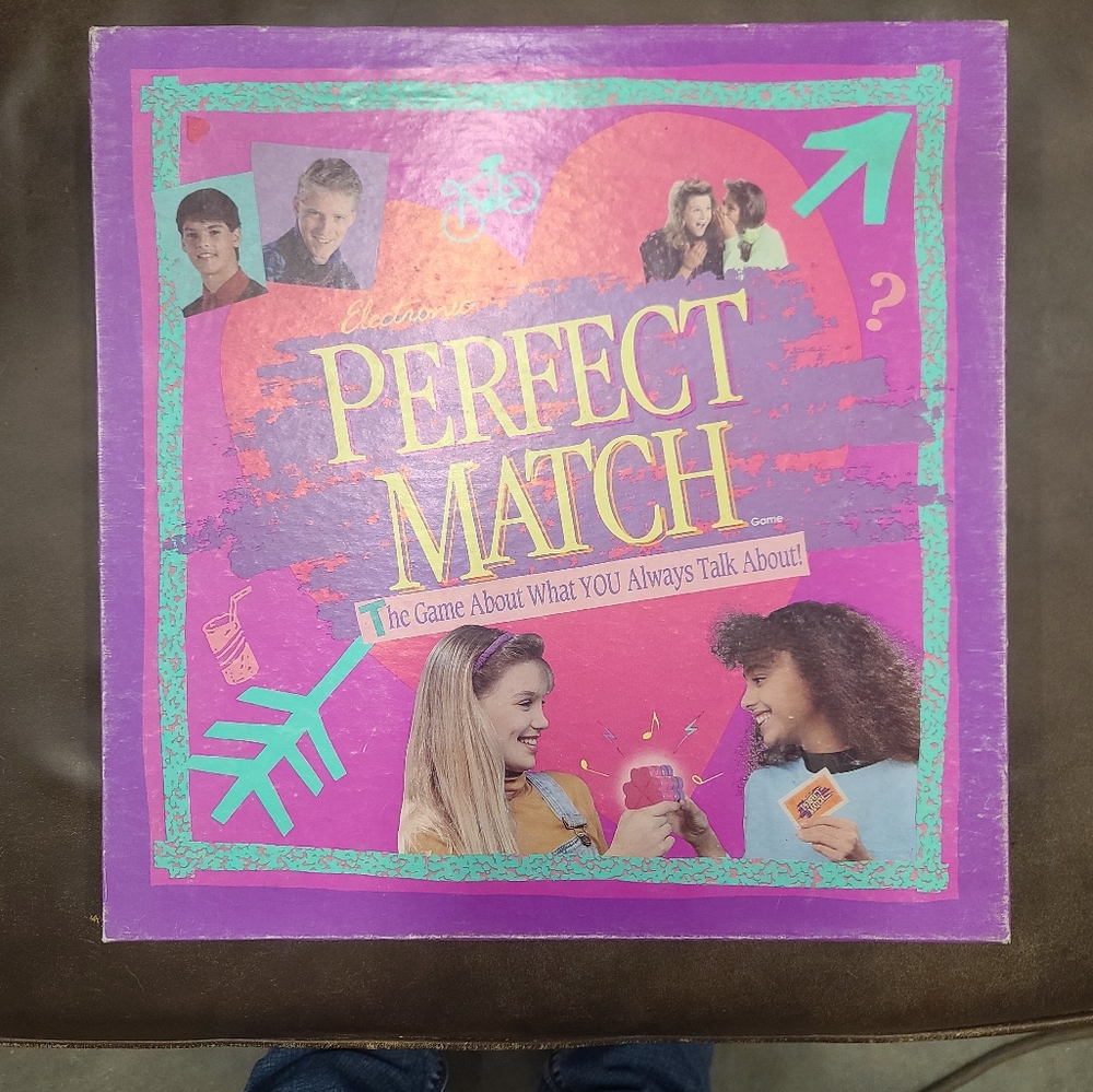 Retro perfect match board game.